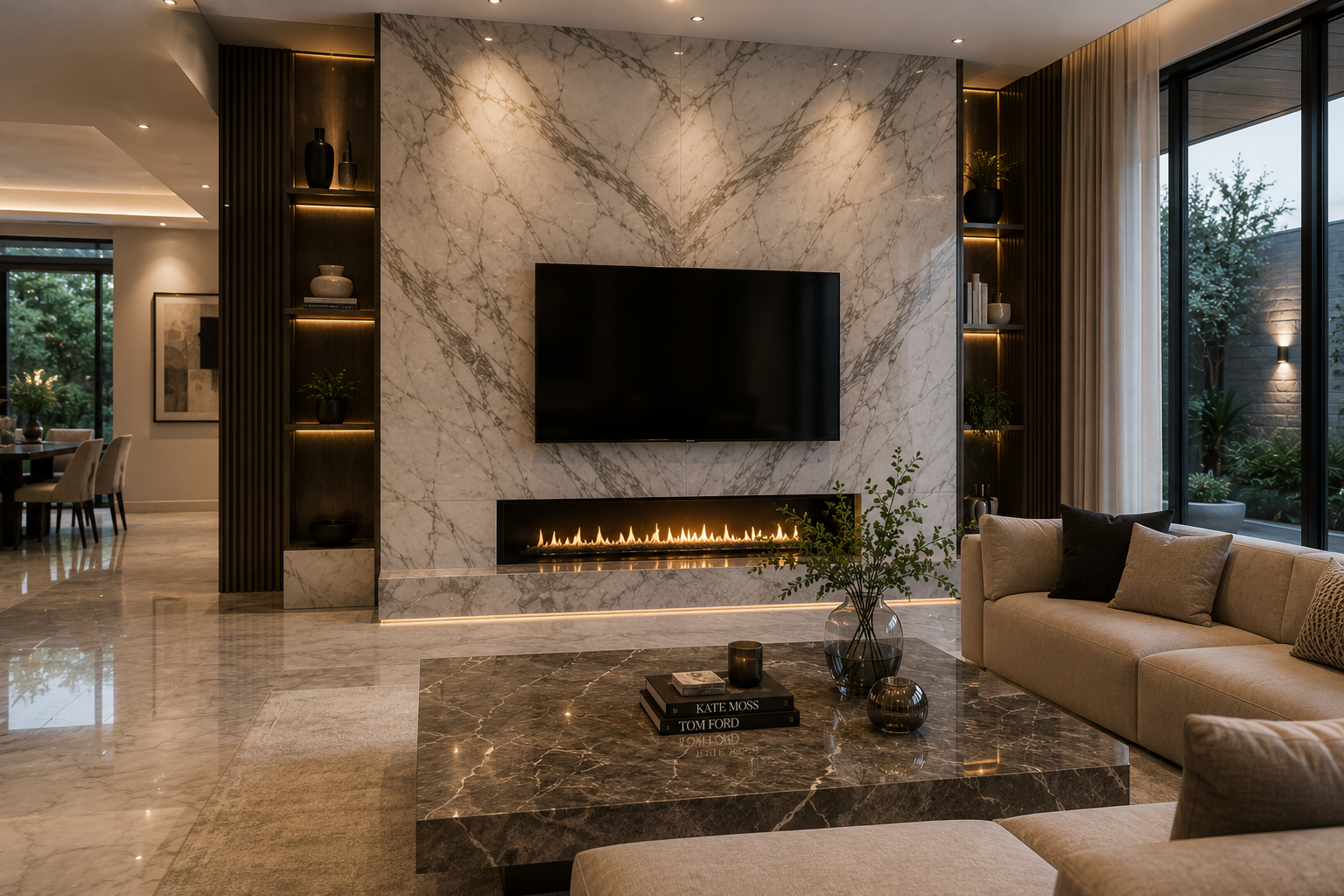 Stone floor